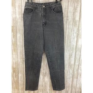 Vintage Bongo Black Wash Mom Jeans size 11 100% co